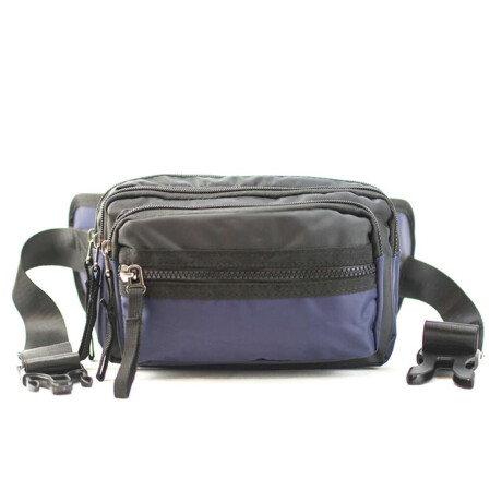 Riñonera Karthala Negro y Azul