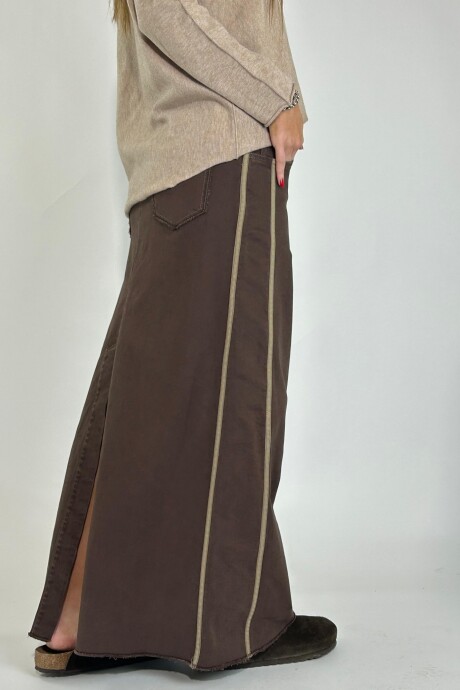 POLLERA KEILA Marron