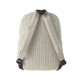 Mochila de pana blanca