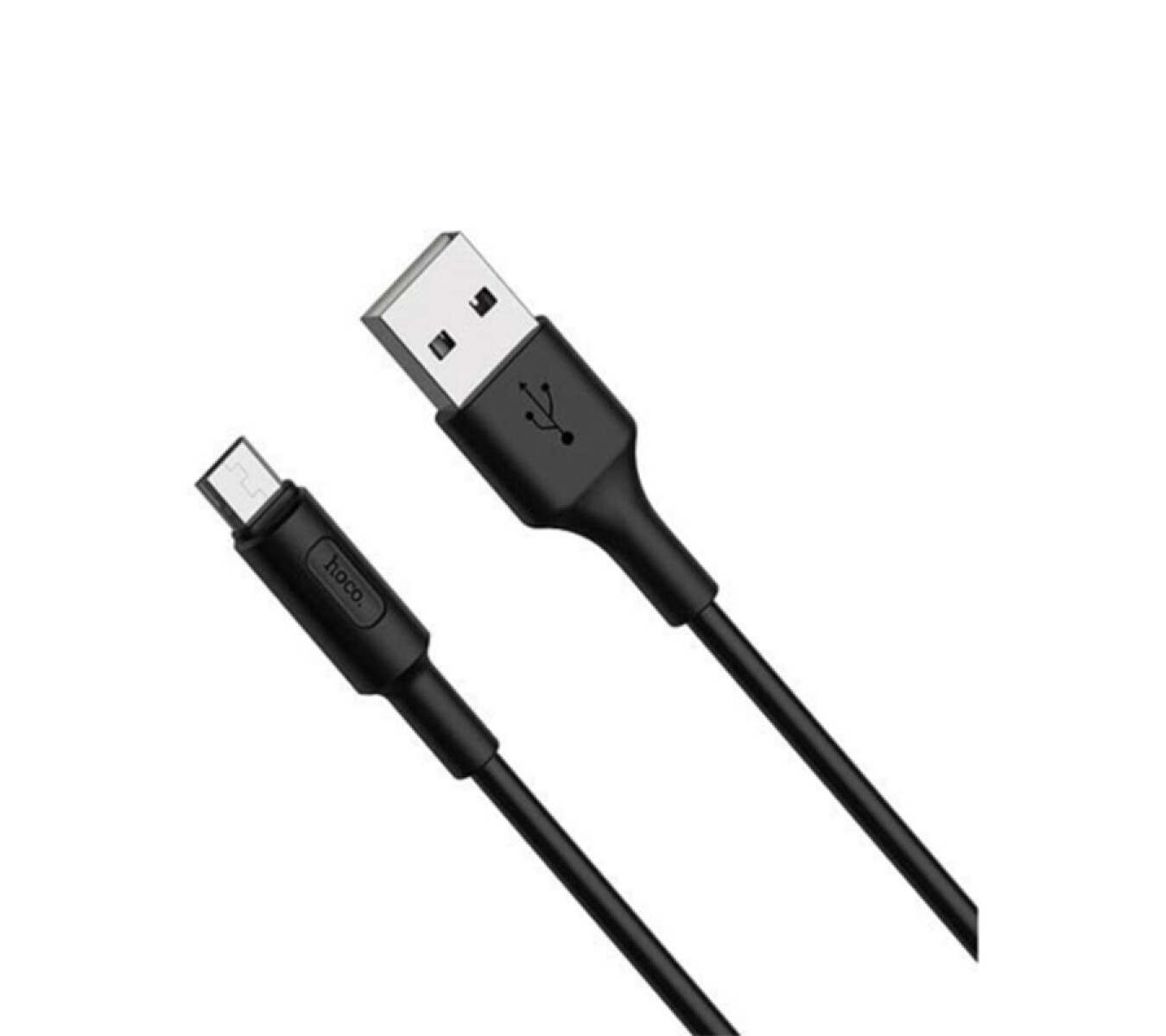 Cable de Datos HOCO USB a Micro USB Negro 1mt 