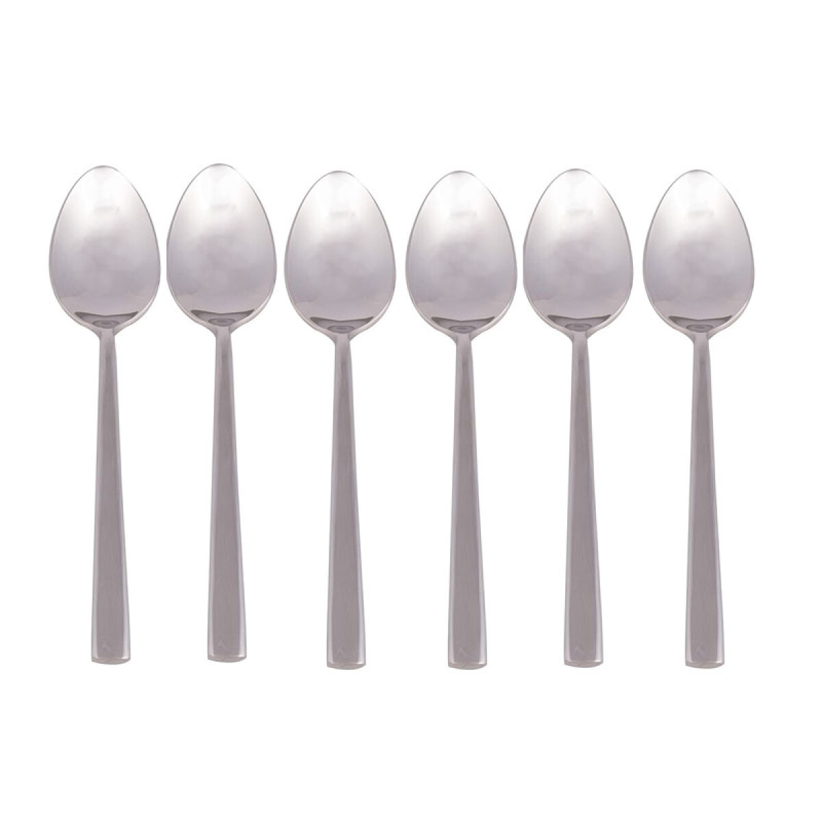 Cucharas de acero inoxidable x6 - Cucharas De Acero Inoxidable X6 