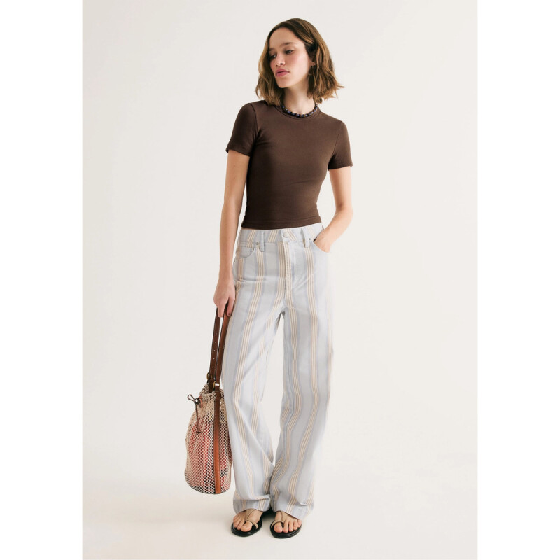 BLUSA MM FEM MARROM ESCURO