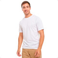 Remera Camiseta Básica Unisex Blanco