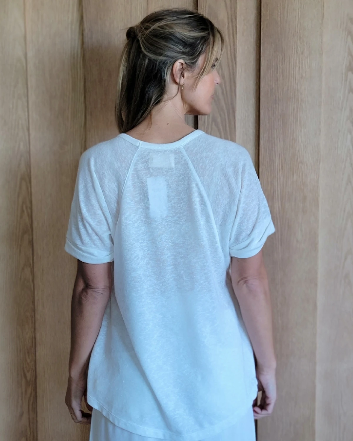 Remera Lila blanco 2