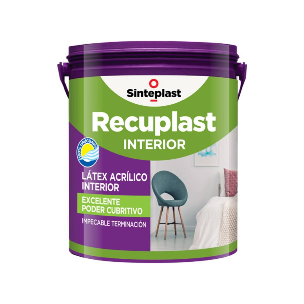 RECUPLAST INTERIOR MATE BLANCO 4L SINTEPLAST ++ - N/a 