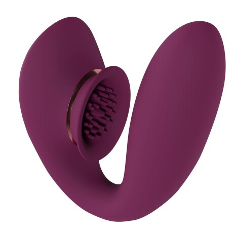 Twitch 3 Innovation Vibrador y Succionador Borgoña