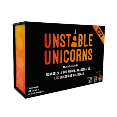 Unstable Games - Unstable Unicorns Nsfw. +18 Años. 2 a 7 Jugadores. Idioma Español. 001