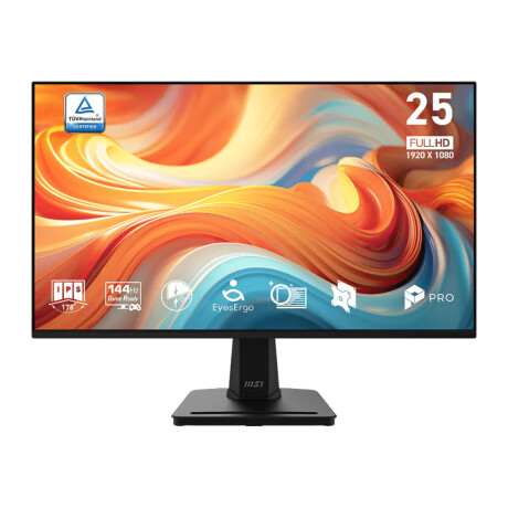 Monitor MSI Pro MP251 E14L 24.5" IPS 144Hz Negro Monitor MSI Pro MP251 E14L 24.5" IPS 144Hz Negro