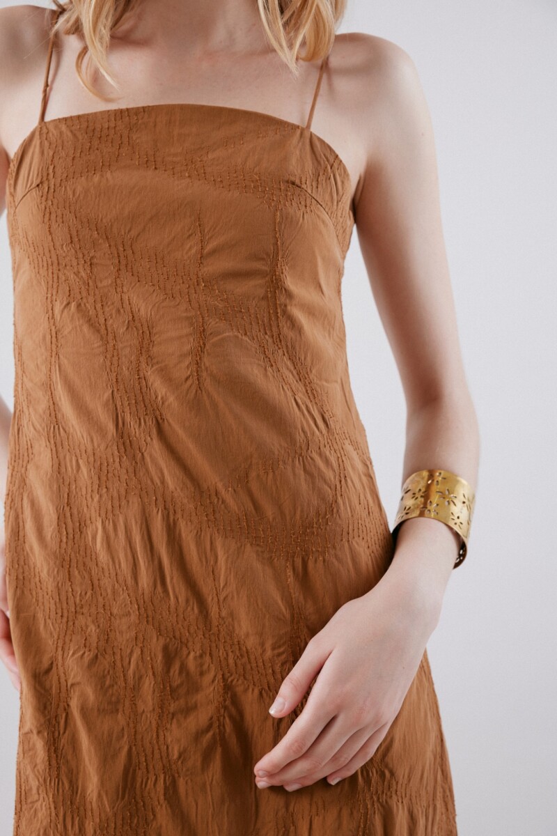 Vestido Amonet MARRON