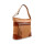 CARTERAS CUERO CAMILA MARRON