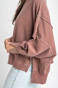 Sweater Lavado Marron