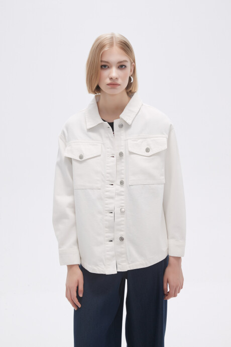 Campera Gioacchino Marfil / Off White