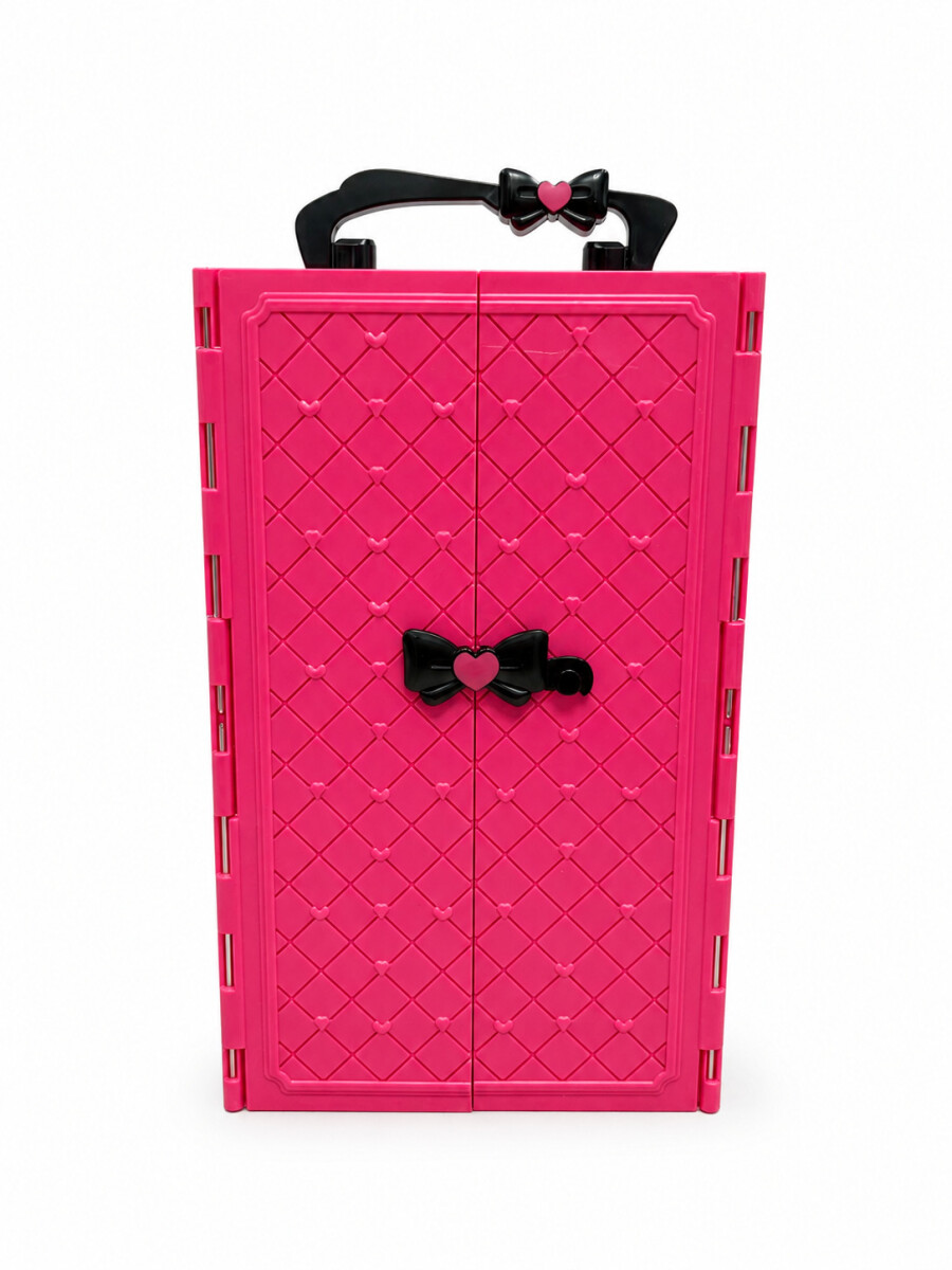 ROPERO PARA MUÑECAS - ROSADO 