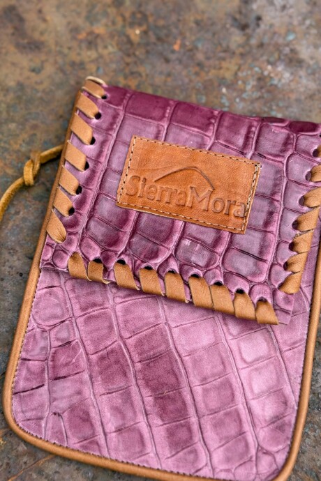 Cel Bag Crocco Uva