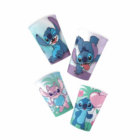 Cotillón Vaso Descartable x 8 Stitch Diseños Surtidos U
