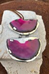 Cracked Necklace Fucsia
