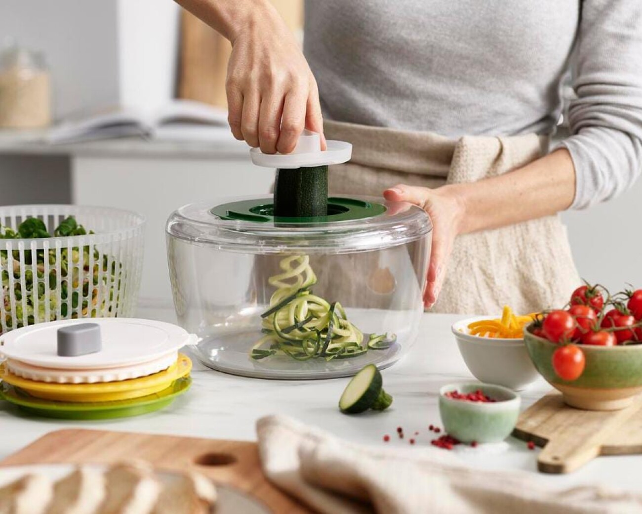 Cortador y rallador manual - MultiPrep Joseph Joseph - Preventa 20%OFF Cortador y rallador manual - MultiPrep Joseph Joseph - Preventa 20%OFF