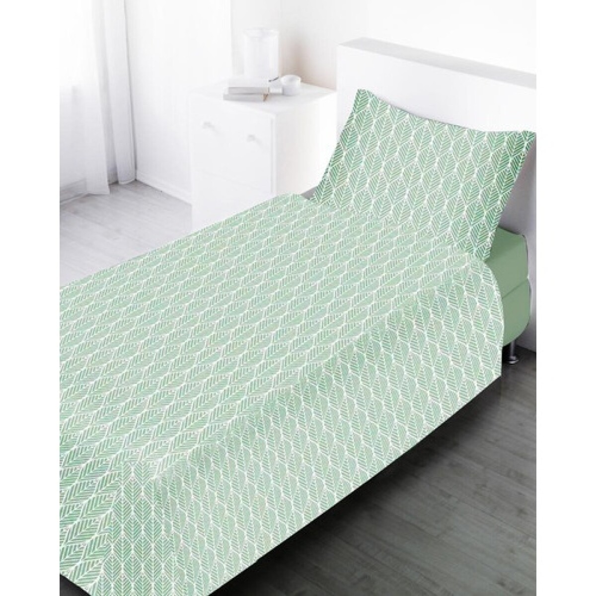 Juego de Sábanas Estampadas 1 Plaza Richmond 303 en Microfibra 