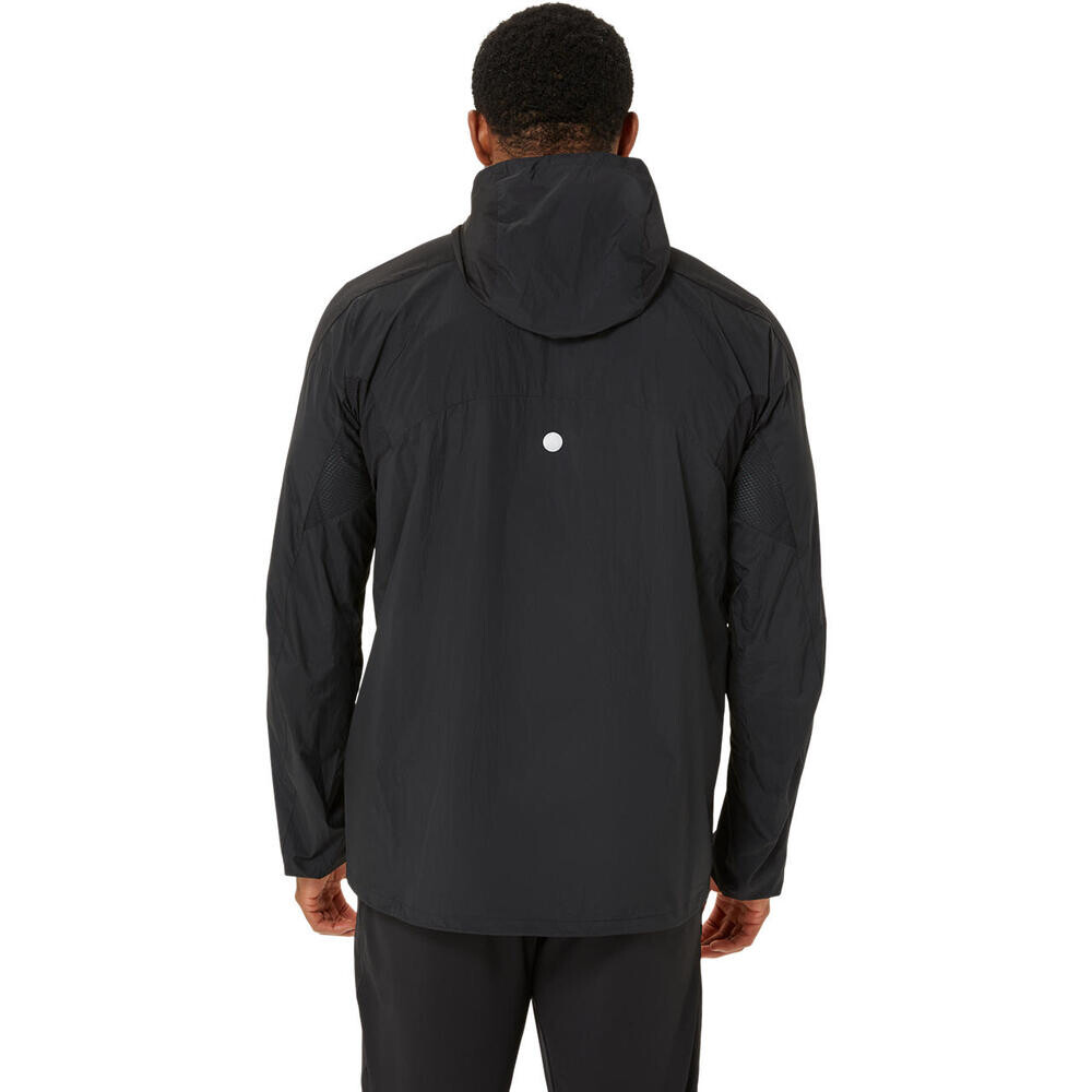 Casaca Running Road Packable Jacket Hombre Performance Black