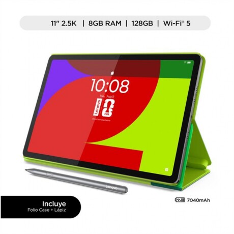 Tablet LENOVO Idea FIFA 2026 11' 2,5K 128GB / 8GB Android 15 Con Funda Y Lápiz Tablet LENOVO Idea FIFA 2026 11' 2,5K 128GB / 8GB Android 15 Con Funda Y Lápiz