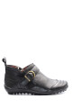 Bota Baja Clásica Cuero Negro