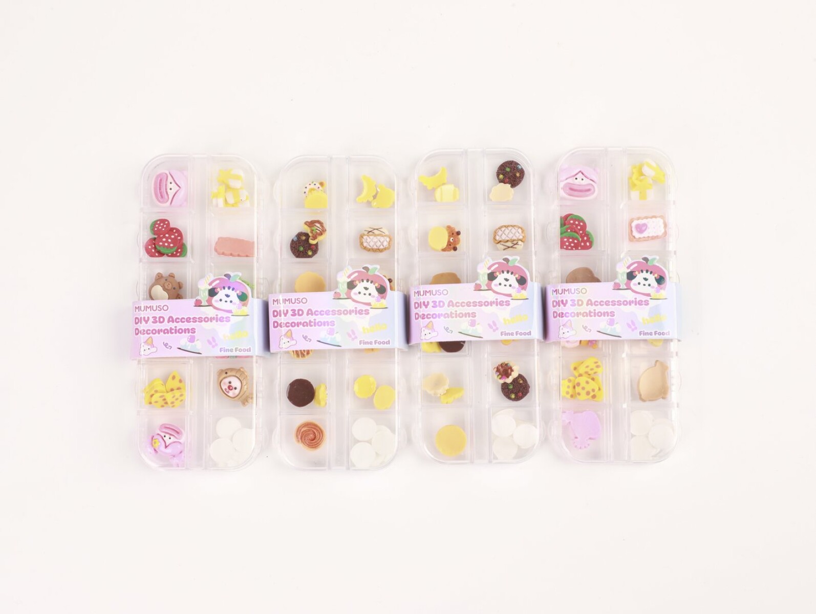 DECORACIONES DIY 3D PARA ACCESORIOS (COMIDA) 