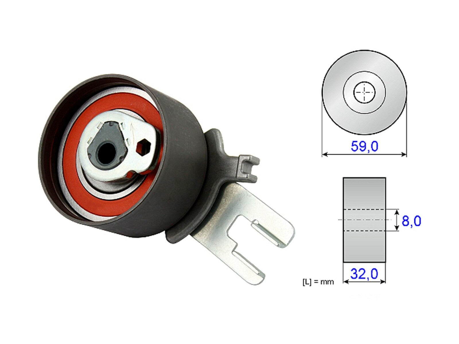Tensor Correa Distr Volvo V.70/S60 00-10 