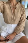 Blusa Debra Beige