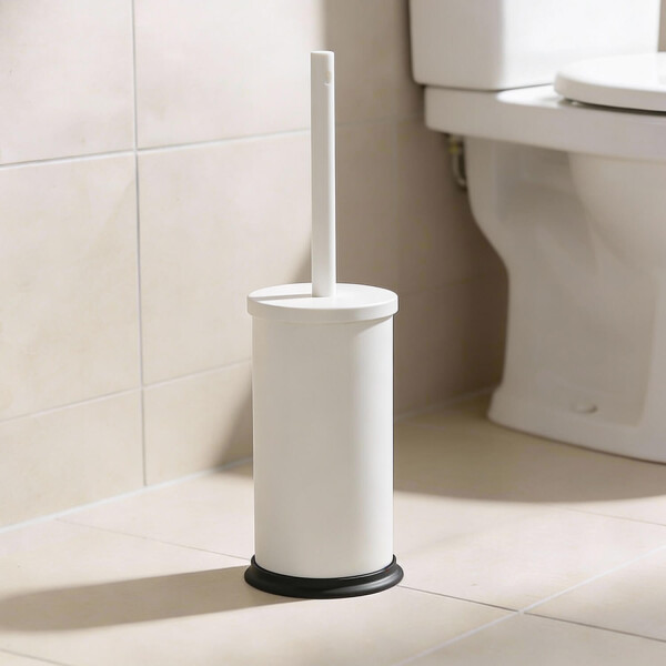 Escobilla Cepillo Inodoro Accesorio Baño Acero Inoxidable IMBACK Color Blanco Escobilla Cepillo Inodoro Accesorio Baño Acero Inoxidable IMBACK Color Blanco