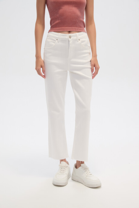 Pantalon Vilehada Marfil / Off White