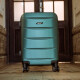 Valija Carry-on fibra Azul Piedra
