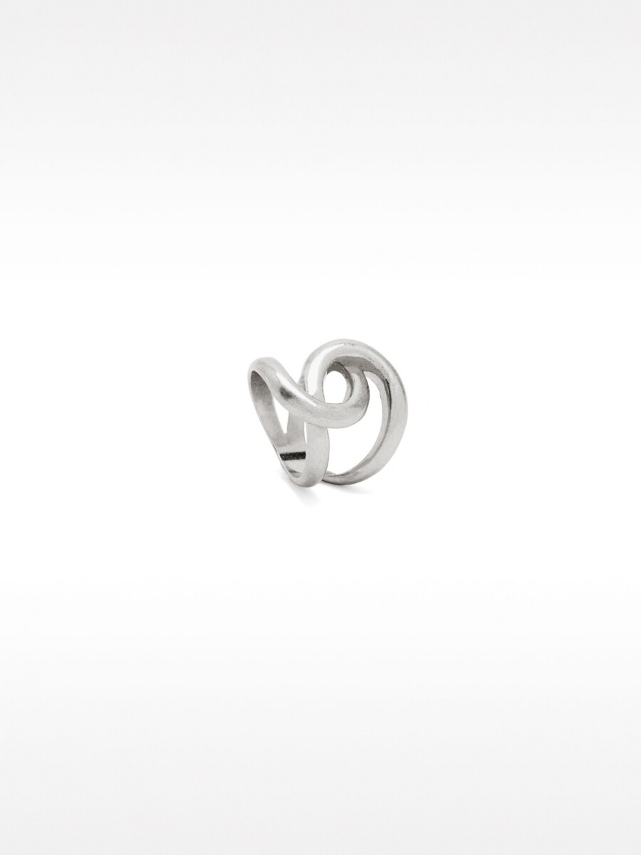 Anillo Dorado plateado
