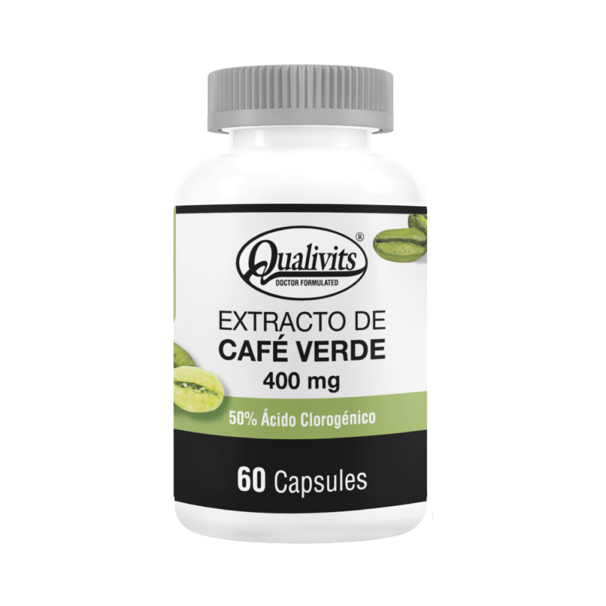 CAFE VERDE - QUALIVITS X 400MG X 60 CAP 