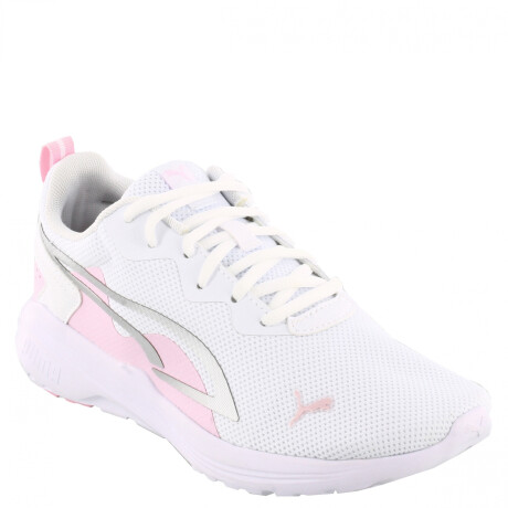 Championes de Mujer Puma All Day Active Blanco - Rosa - Plateado