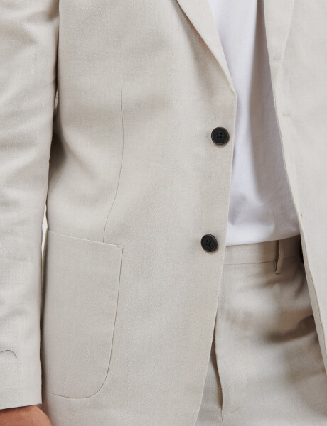 110570 SACO HARRINGTON LABEL Beige