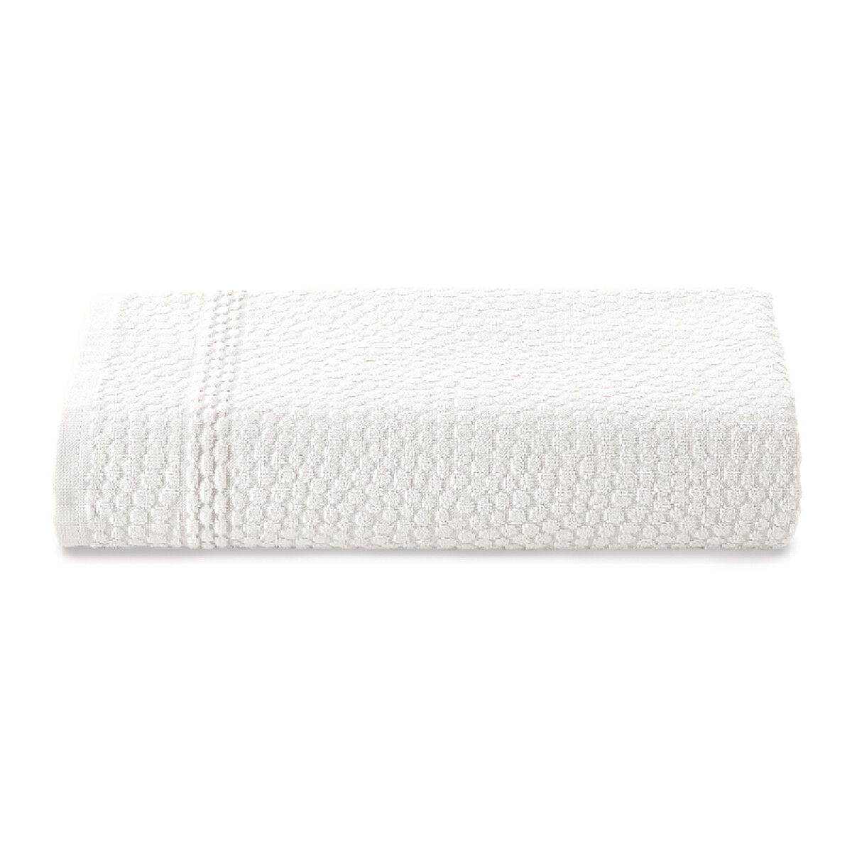 Toalla Mano Lisa Perola Dohler 100% Algodón 50 x 80 cm - BLANCO 
