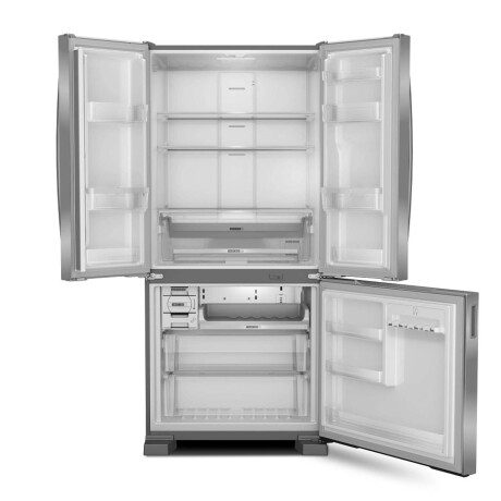 HELADERA WHIRLPOOL FRIO SECO FRIO-SECO GRIS FRENCH DOOR XPERT INVERTER WRO85AKDWX
