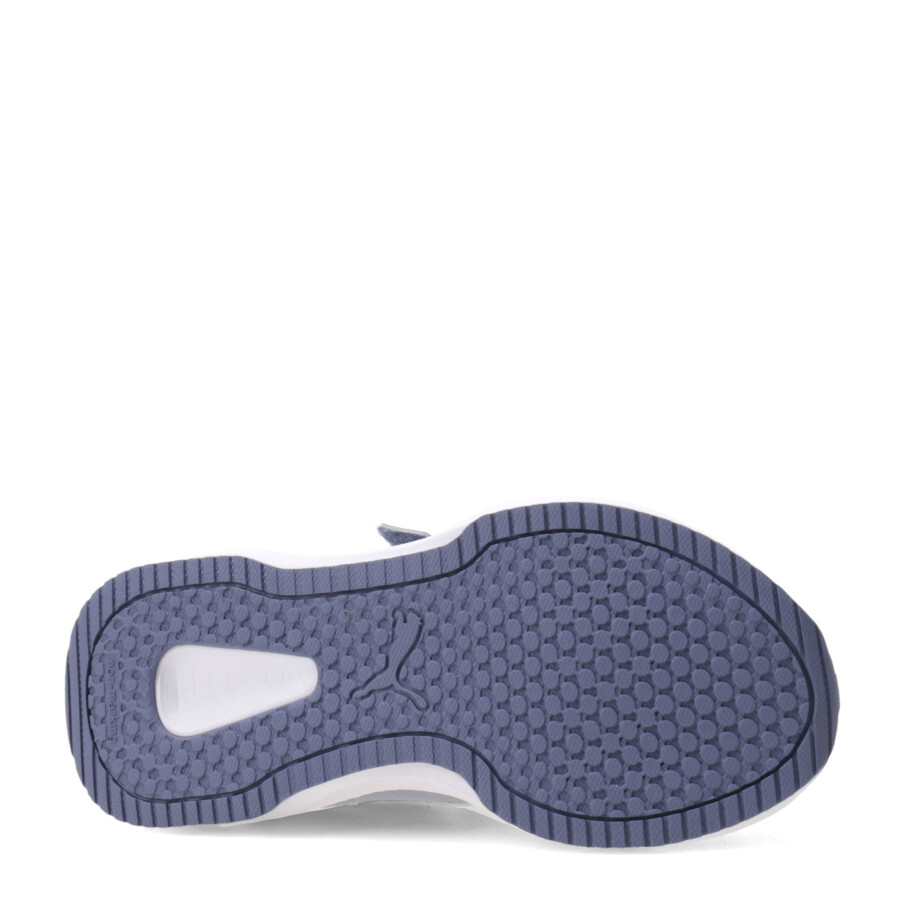 Championes de Niños Puma Flyer 3 Ac+Ps Gris - Verde Menta