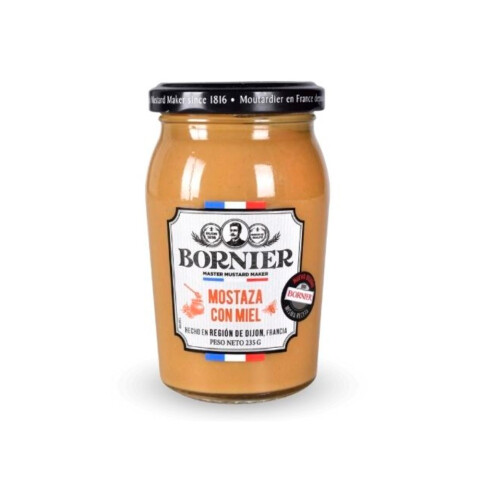 Mostaza Con Miel Bornier 235g Mostaza Dijon Con Miel Bor.210