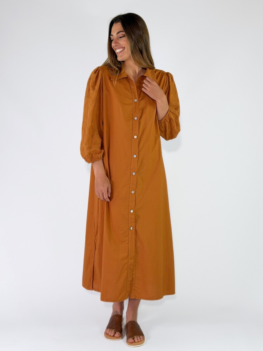 VESTIDO TALAMANCA - CAMEL 