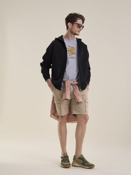 FLEECE MICHIGAN NEGRO