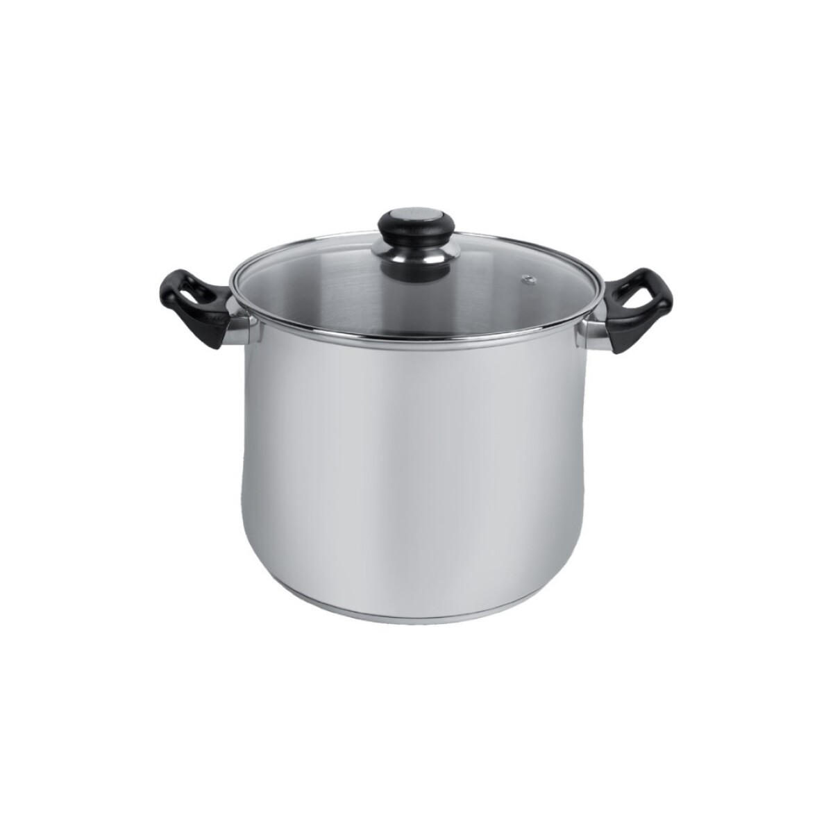 OLLA ACERO INOXIDABLE 12LTS CUORI GIULIA 28CM - PLATEADO 