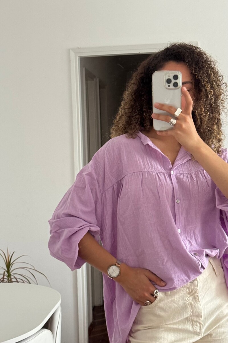 Camisa Guille Lavanda