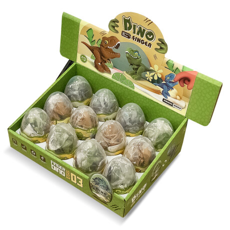 Set Cotillón N40 Sorpresitas Huevos Dinosaurios X12 Cot002033