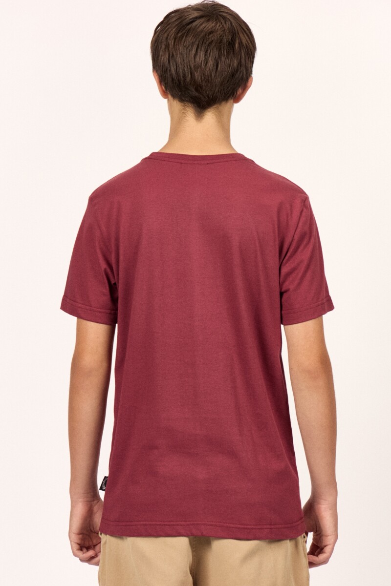 REMERA SOUTH RUNNER TEE BOYS C-bordo