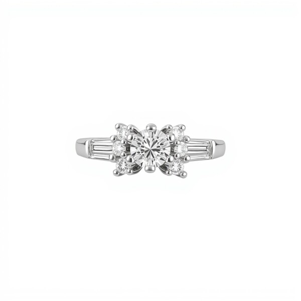 Anillo Vintage-Plata 925-Zirconias-AN4723 conpiedra