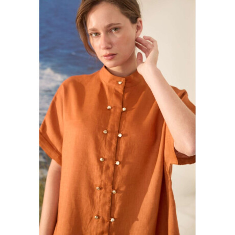 Vestido Japon Terracota