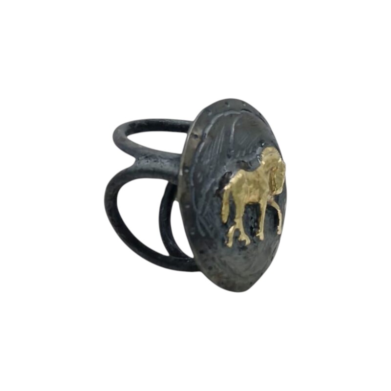 Pasa pañuelo Caballo-Plata 925 rodianda-Sin piedra-PP20001 sinpiedra