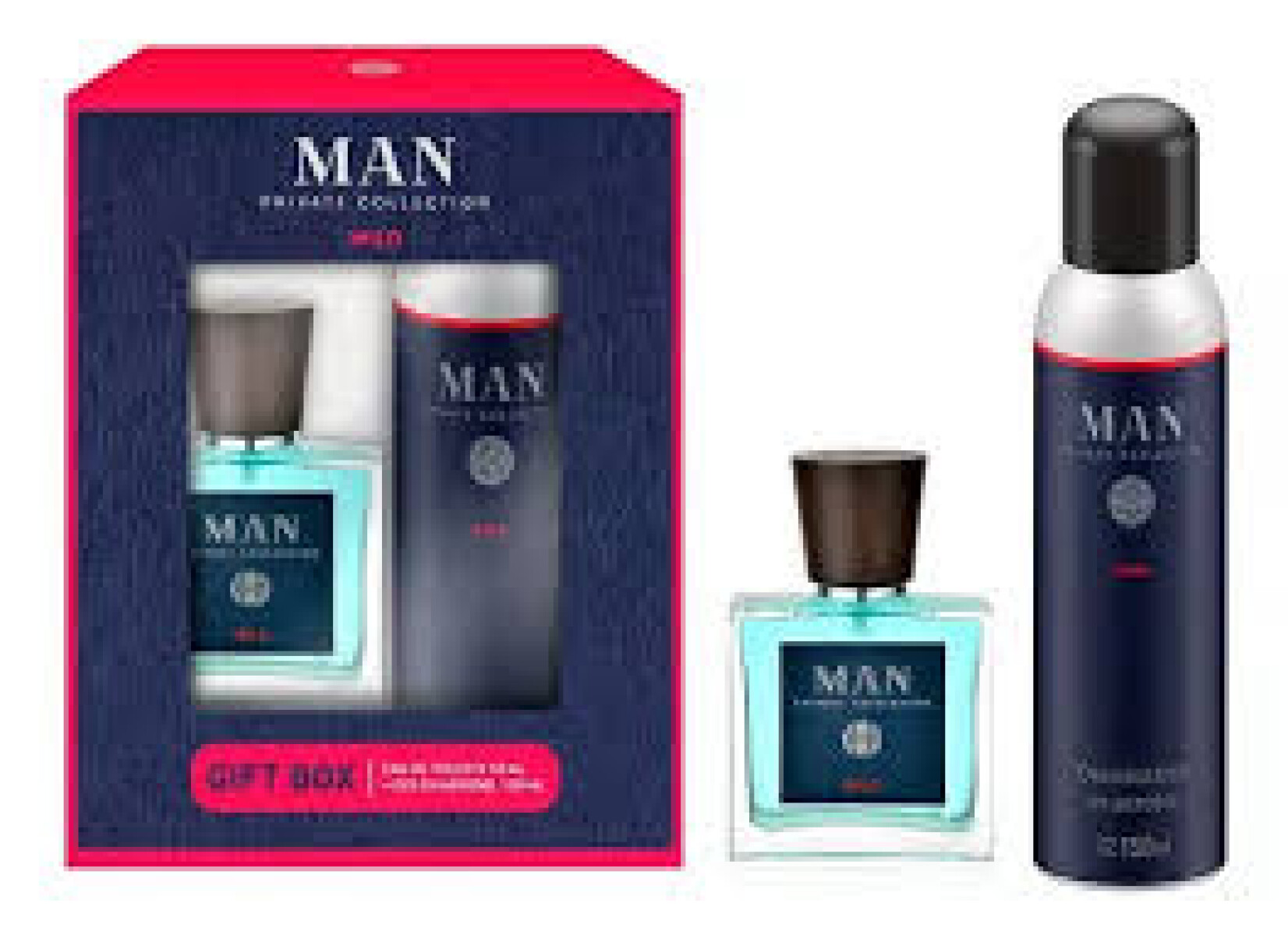 Set Man Private Collection Edt 50 Ml + Deo 150 Ml 