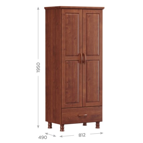 Ropero 2 Puertas Línea Bronce Color Cast U